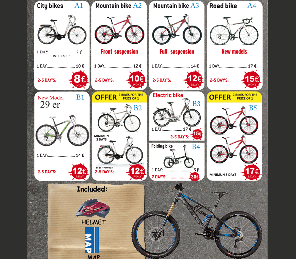 modelos de bicis y precios